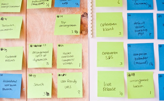User Story, User Story aan de wand, wat heeft de hoogste prio van het land?